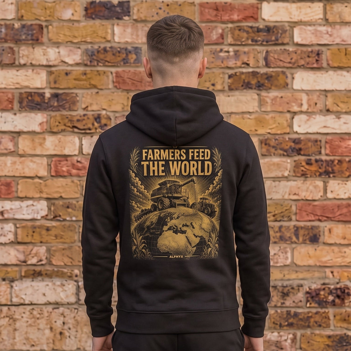 Farmers Feed The World Regular hoodie