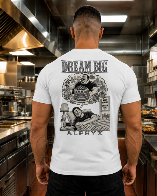 ALPHYX EXPRESSIONS Dream Big Men's Fitted T-Shirt