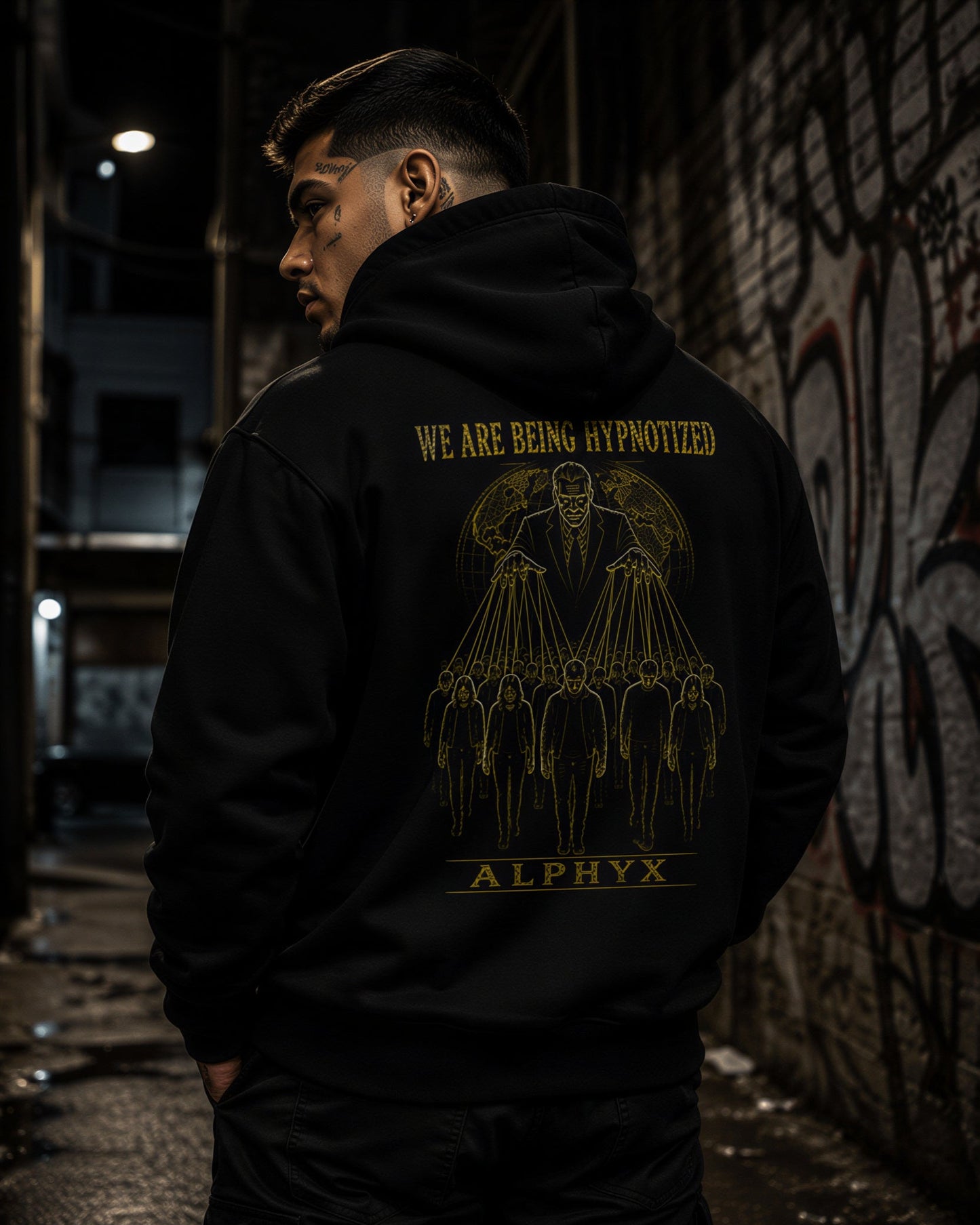 ALPHYX EXPRESSIONS WE ARE BEING HYPNOTIZED Hoodie