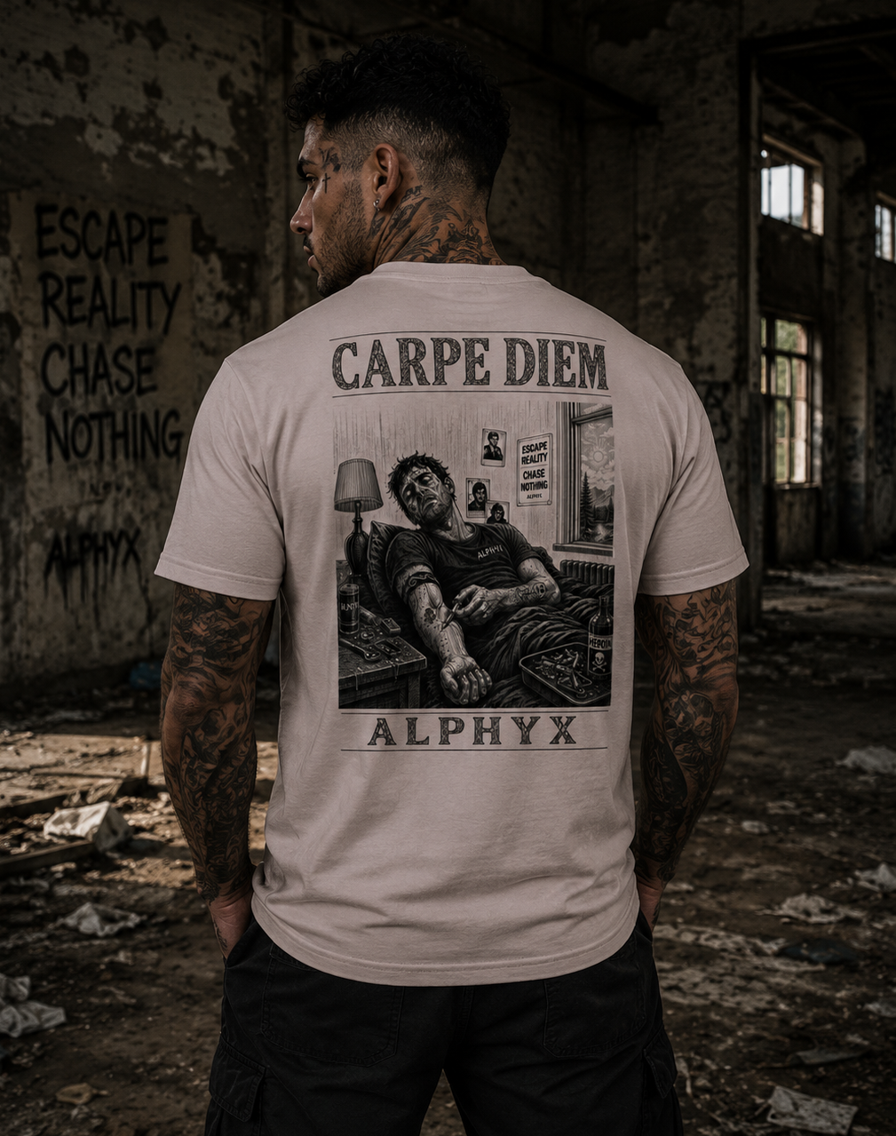 ALPHYX EXPRESSIONS CARPE DIEM T-shirt