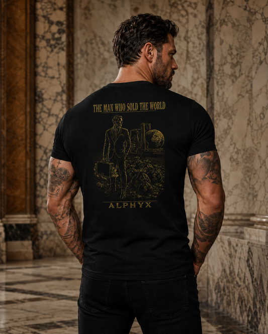 ALPHYX EXPRESSIONS The Men Who Sol't The World Men's Fitted T-Shirt