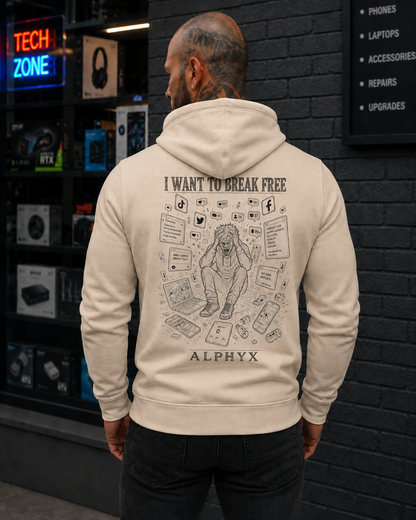 ALPHYX EXPRESSIONS I Want To Break Free Hoodie