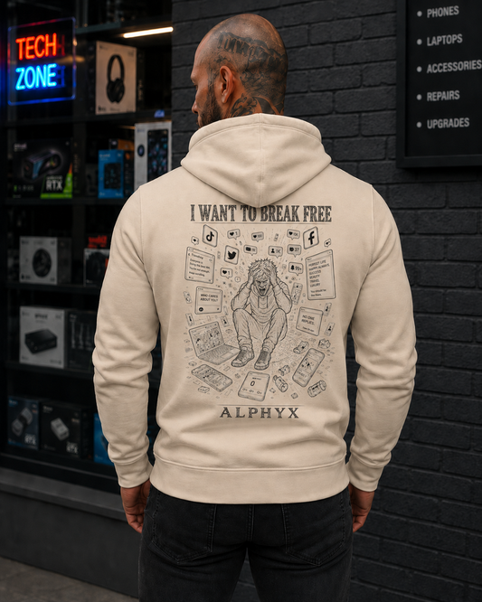 ALPHYX EXPRESSIONS I Want To Break Free Hoodie