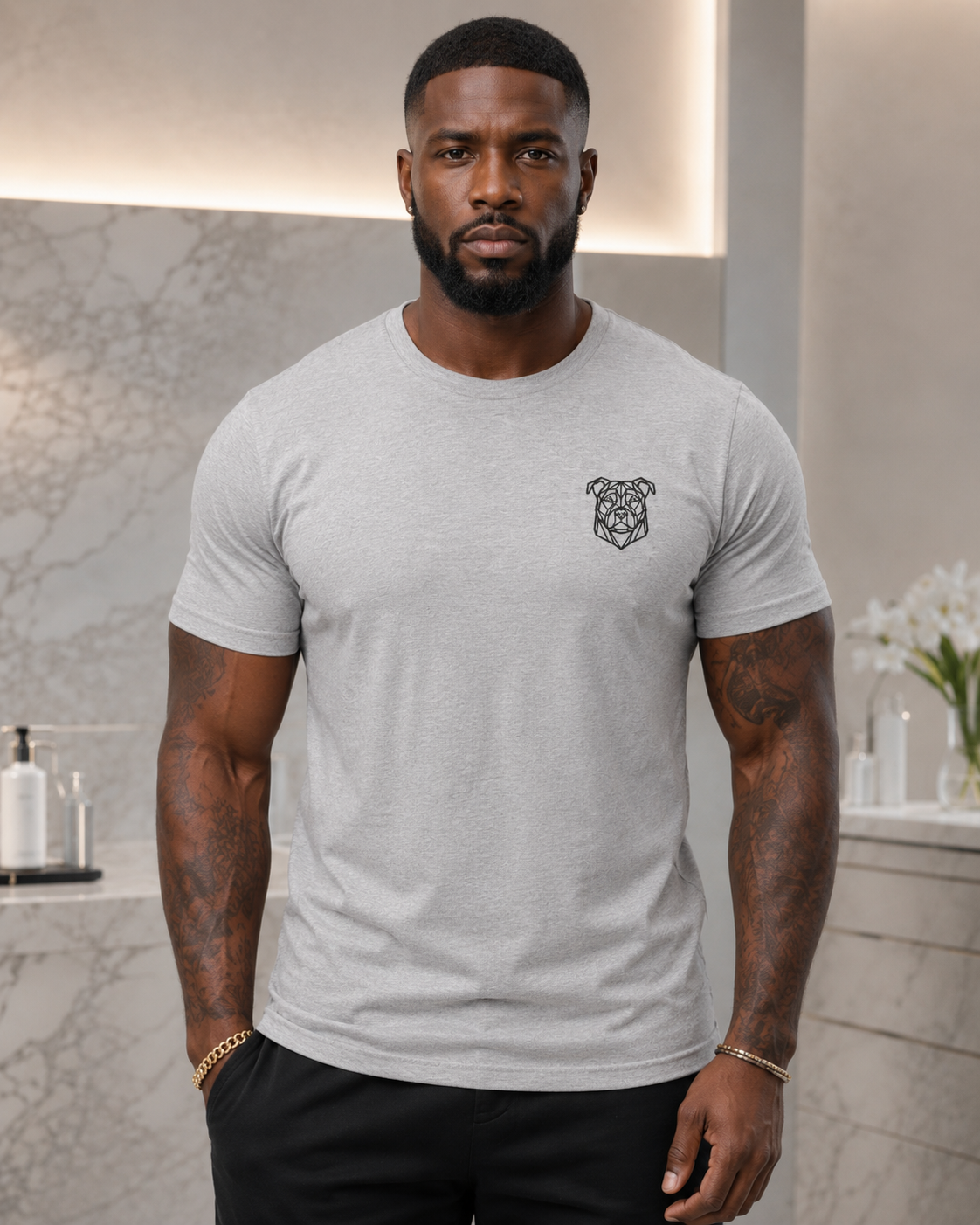 ALPHYX EXPRESSIONS Zick Zack Men's Fitted T-Shirt