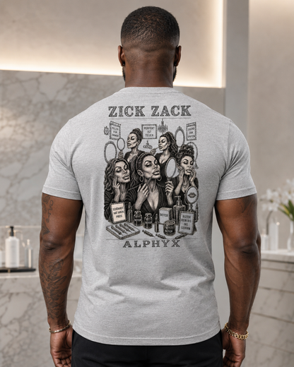 ALPHYX EXPRESSIONS Zick Zack Men's Fitted T-Shirt