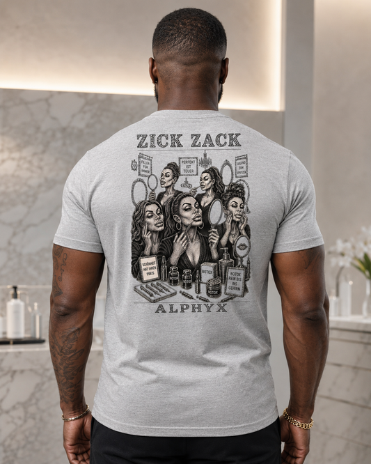 ALPHYX EXPRESSIONS Zick Zack Men's Fitted T-Shirt