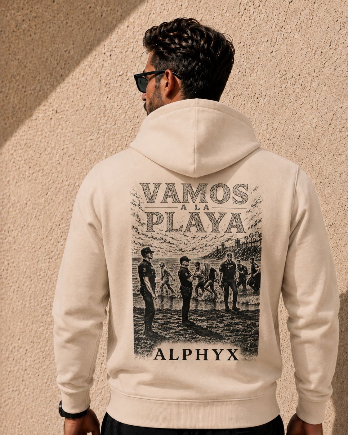 ALPHYX EXPRESSIONS Vamos A La Playa Hoodie