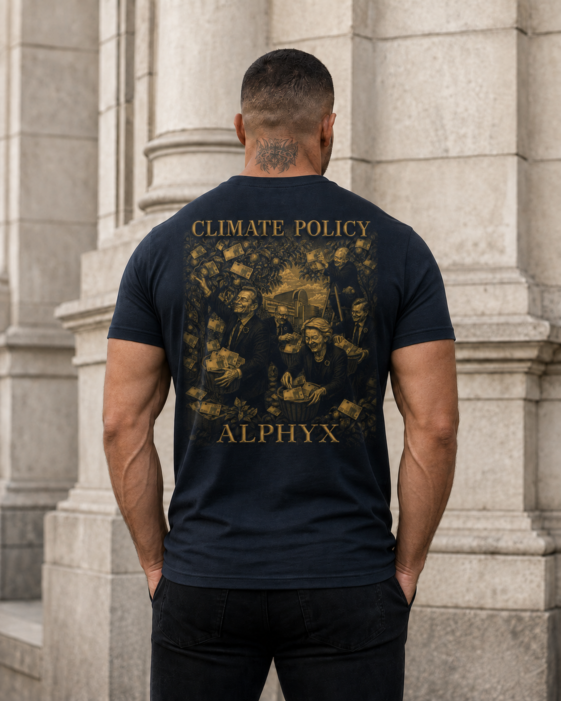 ALPHYX EXPRESSIONS Climate Policy T-shirt