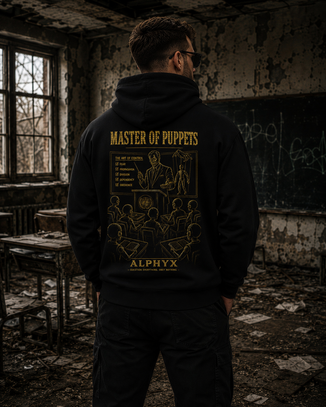 ALPHYX EXPRESSIONS MASTER THE PUPPETS Hoodie
