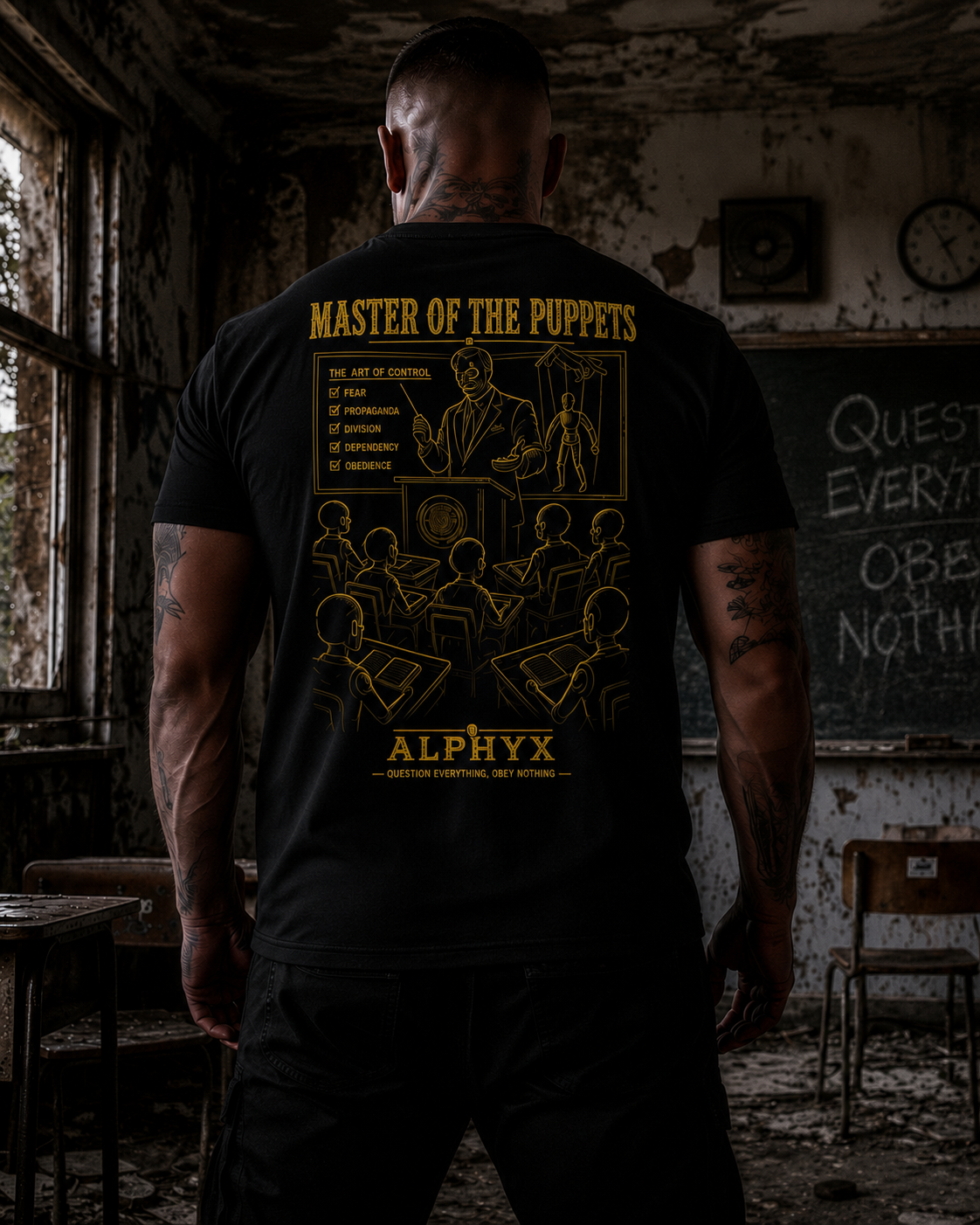 ALPHYX EXPRESSIONS MASTER OF PUPPETS T-shirt