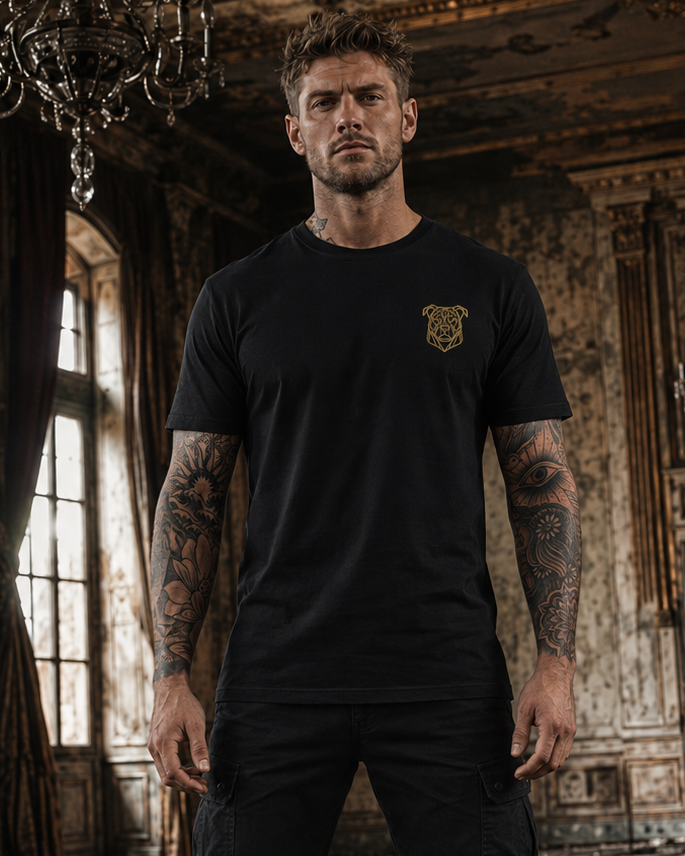 ALPHYX EXPRESSIONS Dance With The Devil Men's Fitted T-Shirt