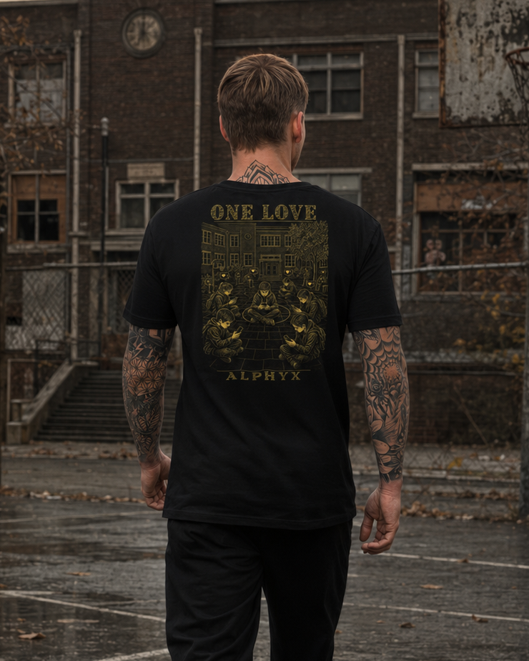 ALPHYX EXPRESSIONS One Love Fitted T-Shirt