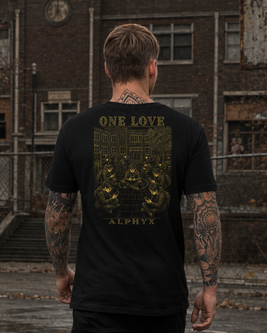 ALPHYX EXPRESSIONS One Love Fitted T-Shirt