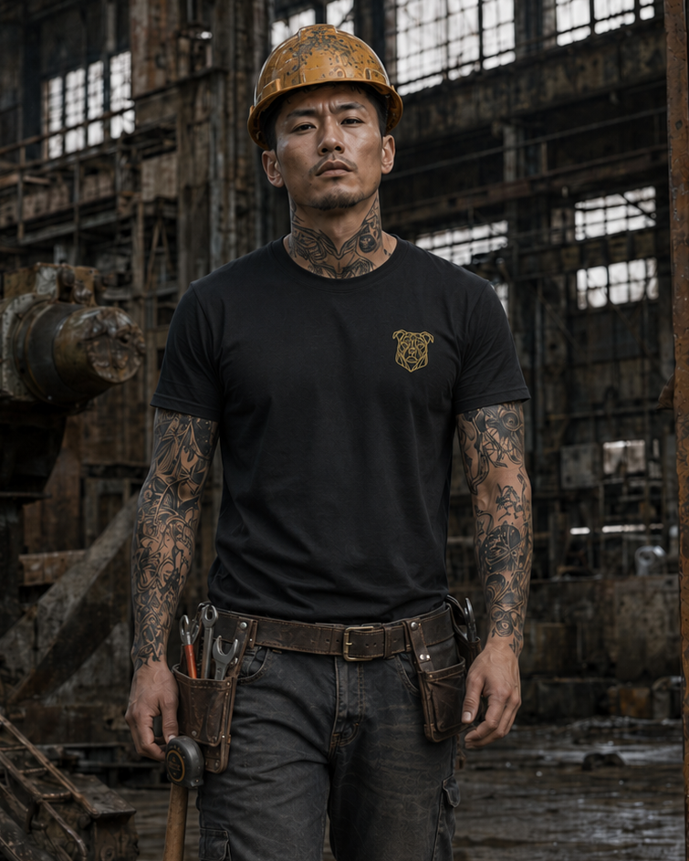 ALPHYX EXPRESSIONS The Men Who Sol't The World Men's Fitted T-Shirt