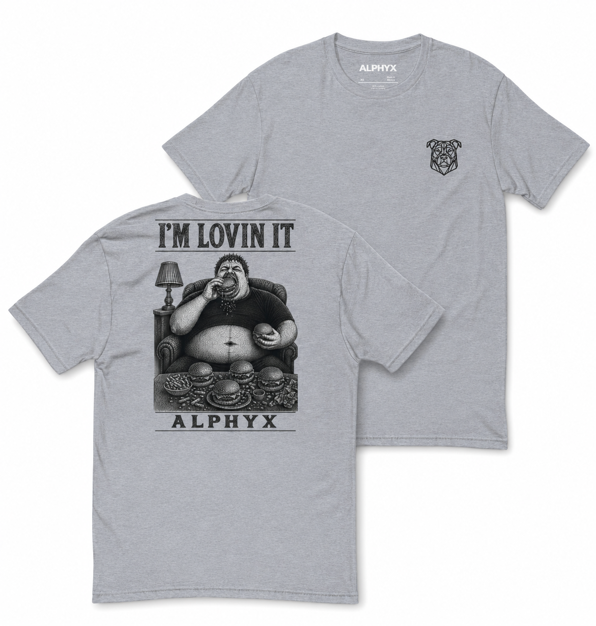 ALPHYX EXPRESSIONS The Rich Get Richer Men's Fitted T-Shirt