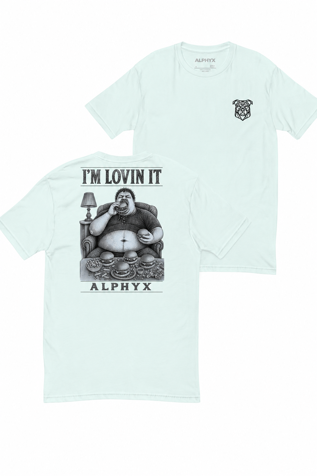 ALPHYX EXPRESSIONS The Rich Get Richer Men's Fitted T-Shirt