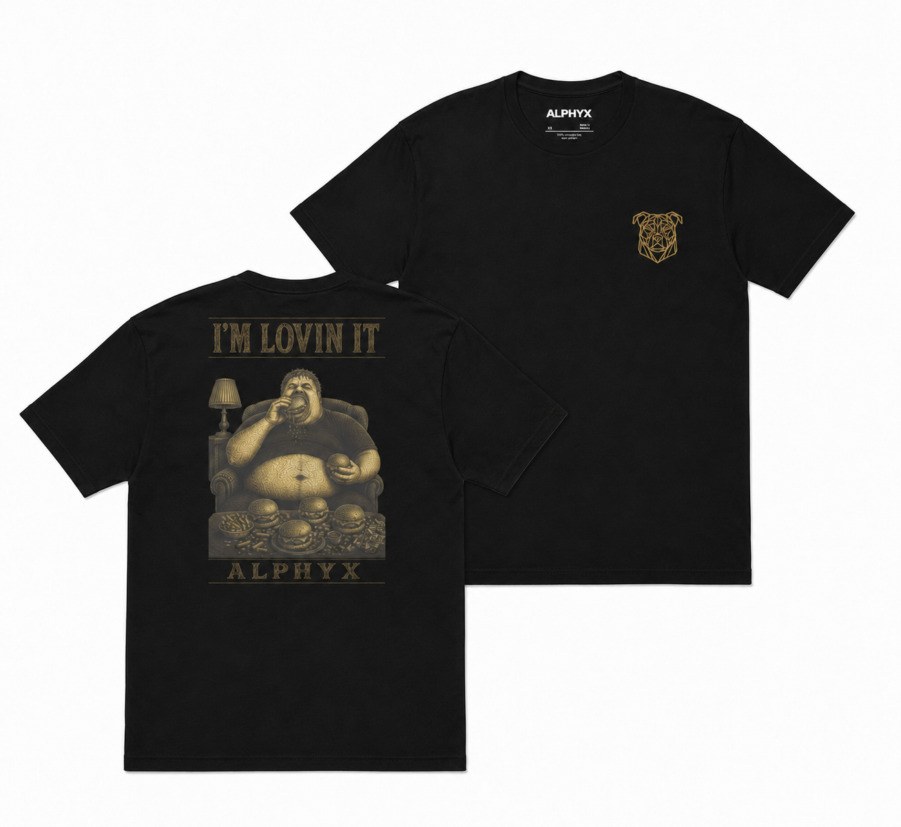 ALPHYX EXPRESSIONS The Rich Get Richer Men's Fitted T-Shirt