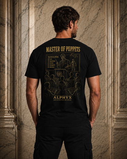 ALPHYX EXPRESSIONS Master Of Puppets Fitted T-Shirt