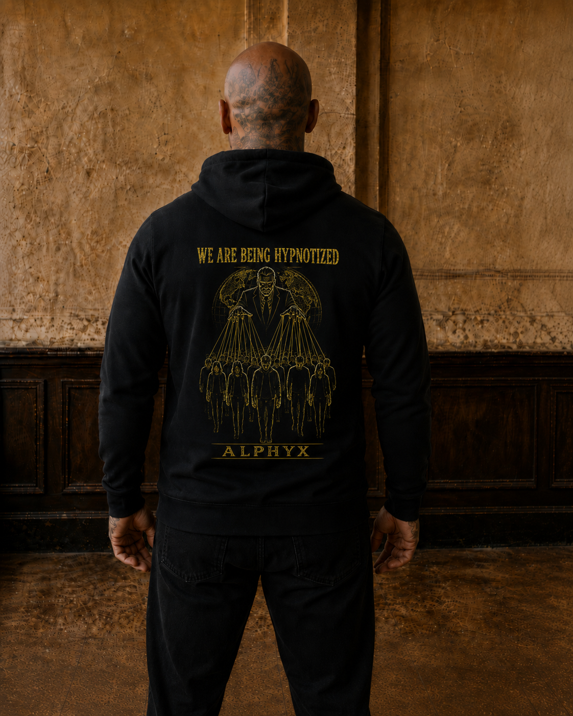ALPHYX EXPRESSIONS We Are Being Hypnotized Hoodie