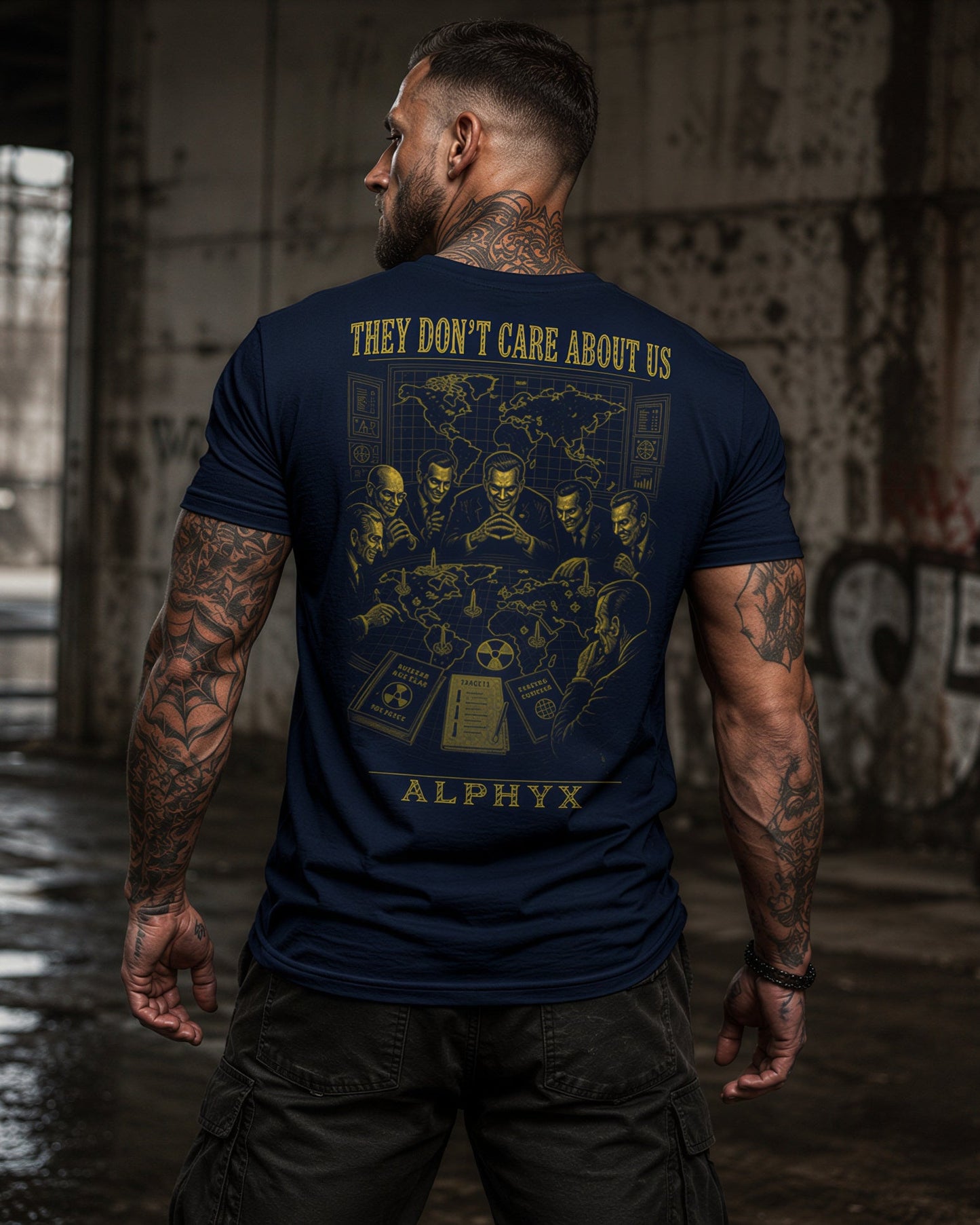 ALPHYX EXPRESSIONS THEY DON'T CARE ABOUT US T-shirt