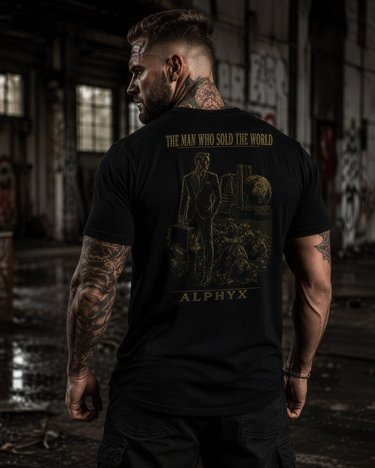 ALPHYX EXPRESSIONS THE MAN WHO SOLD THE WORLD T-shirt