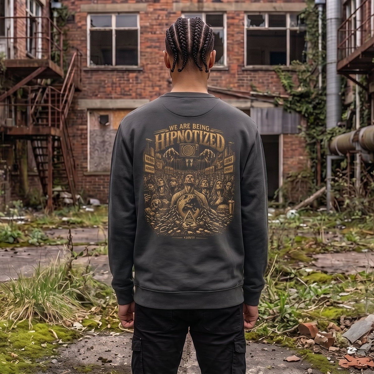 We Are Being Hipnotized Classic Sweatshirt