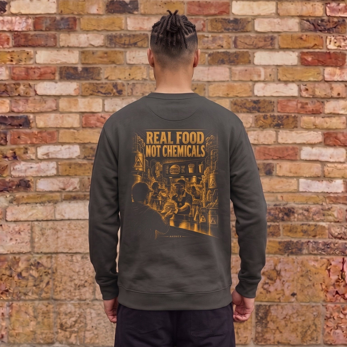 Real Food Not Chemicals Classic Sweatshirt
