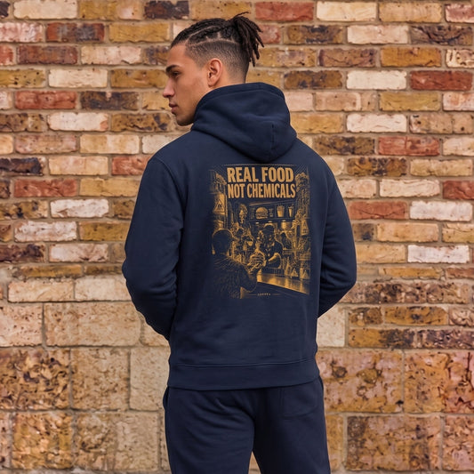 Real Food Not Chemicals hoodie